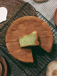 Foto resep Banana pandan suji Chiffon Cake (Cooked Dough)