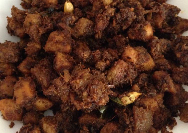 Recipe of Super Quick Homemade Kerala style Pork Fry
