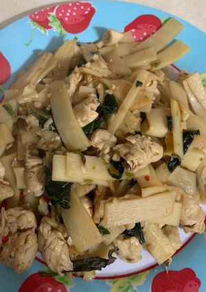 รูปของ ไก่ผัดหน่อไม้ (คนไทยในต่างแดน🇺🇸)