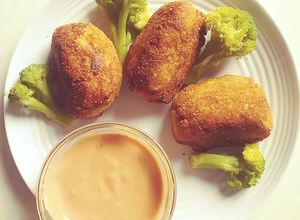 Una foto de Croquetas de papa