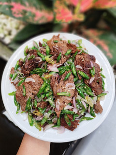 Foto resep 498. Dendeng Baracik (Dendeng Batokok Cabe Ijo)