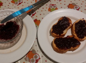 Una foto de Mermelada de Uvas apta Diabéticos y Veganos