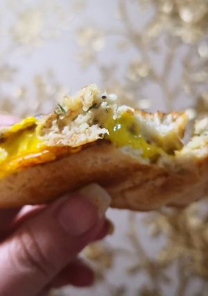 عکسی از دستور ساندویچ تن ماهی و ترخون