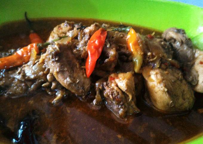 Semur ayam kecap mantap