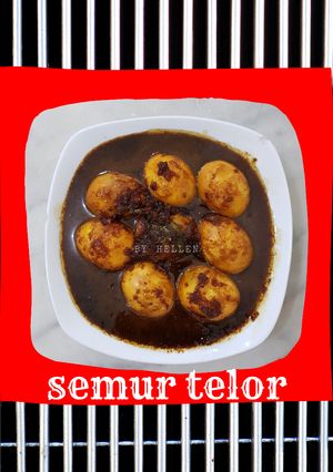 Foto resep Semur Telor