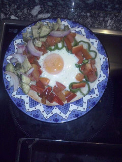Una foto de Huevos rancheros