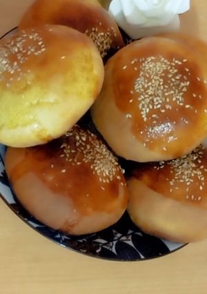 صورة لوصفة خبز همبرغر 🍔