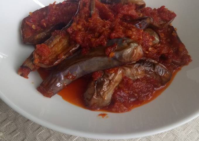 Resep: Sambal terong ungu Murah