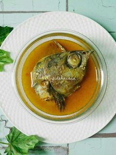 Foto resep Kepala Tongkol Bumbu Kuning