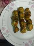 Paneer hariyali kabab #simple and sizzling