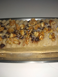 Una foto de Puding de plátano en microondas bajo en azúcares
