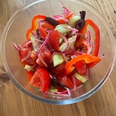 A picture of The Real Deal Greek Salad 🥗.