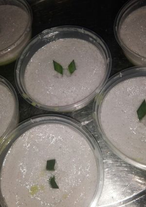 Foto resep Lumpur Surga #lembut terasa pandannya# santan kelapa asli