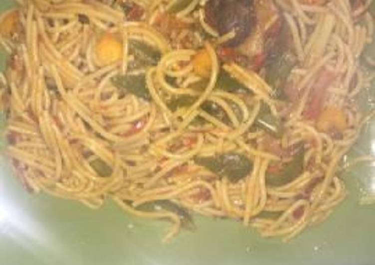 Recipe of Any-night-of-the-week Spaghetti with vegetables