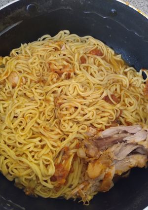 Una foto de Tallarines caseros