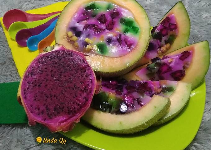 Pudding Mozaik Melon