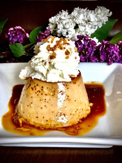 Una foto de Flan de dulce de leche