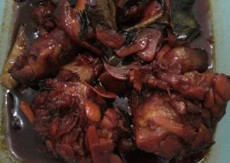 Langkah Mudah untuk Menyiapkan Ayam bumbu kecap, Sempurna