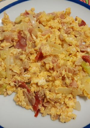 Una foto de Huevos revueltos