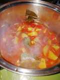 Patatas a la riojana - Con patatas, pan y vino se anda el camino