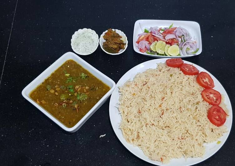 How to Make Speedy DAAl CHAWAL PLATTER