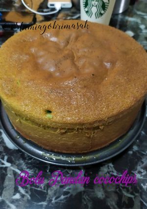 Foto resep Bolu pandan cocochips