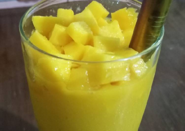 makanan Juice Mangga Murni Gaya Kekinian😋😋😋 Jadi, Bikin Ngiler