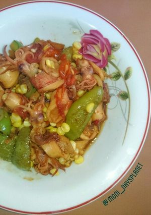 Foto resep Cumi Asin Tumis Pedas