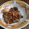Gudeg daging telur plus blondo