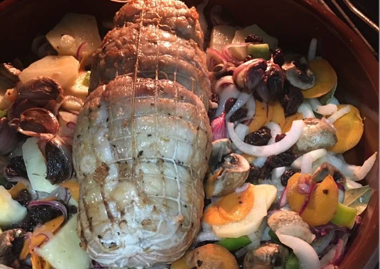 Redondo de pollo al horno