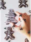 Galletas esqueleto para halloween (sabor chocolate)