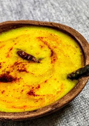A picture of Rajasthani kadhi.