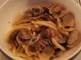 Strozzapreti in salsa di Vongole
