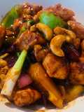 থাই স্টাইল ক্যাশু চিকেন (thai style cashew chicken recipe in Bengali)