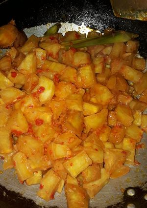 Foto resep Sambel goreng kentang