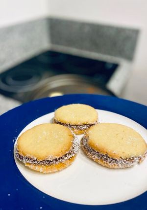Una foto de Alfajores de maicena