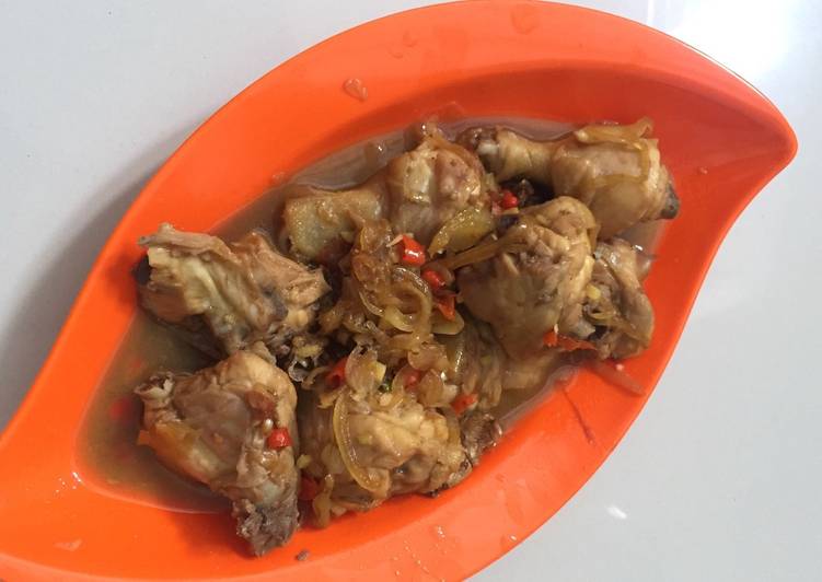 Langkah meracik Ayam masak mentega SIMPLE!, Menggugah Selera