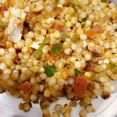 A picture of Sabudana khichdi.