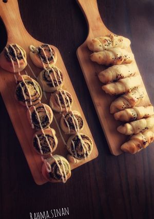 صورة لوصفة عجينة الفطاير (رولات زعتر وكرواسون)