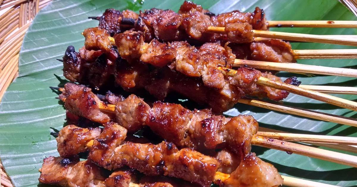 GB. 35 Sate Daging Sapi Simpel