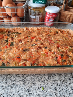 Una foto de Tarta de verduras
