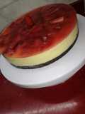 Marquise de chocolate blanco