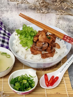 Foto resep Kwetiaw kuah tabur ayam jamur