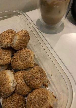 صورة لوصفة كرات النارجيل وصفه سهلة ومجربه