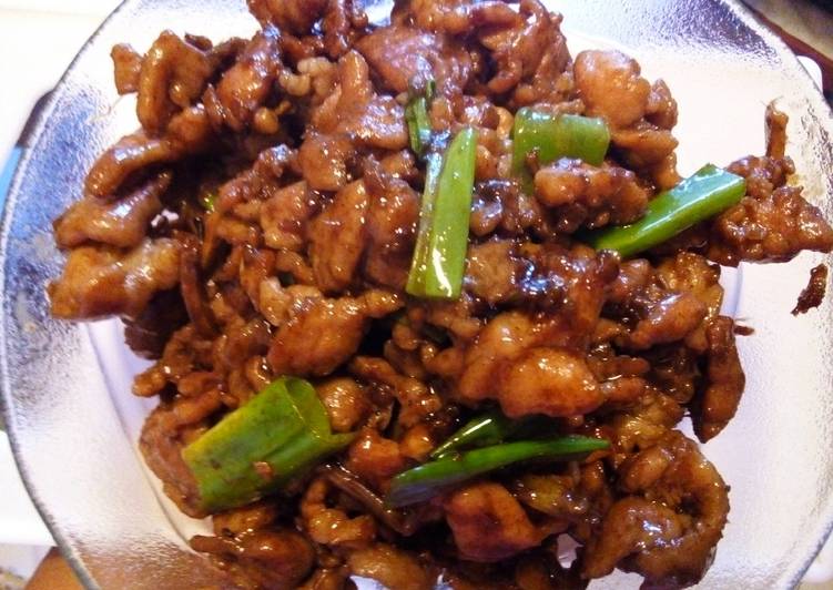 Chinese Pork & Ginger Stir-fry