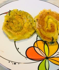 bánh cải bó xôi