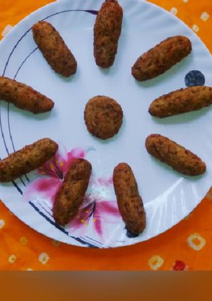 A picture of Masoor dal kabab.