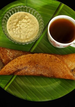 A picture of Horsegram Dosa.