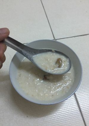 Hình của món Cháo yến mạch.