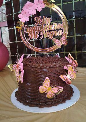 Una foto de Crema de Chocolate para Torta